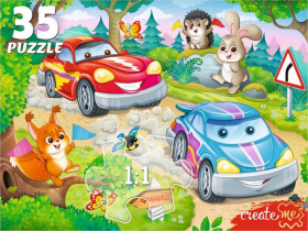 Пазлы 35 элементов. Крутой вираж №2 Пазлы 35 элементов. Крутой вираж №2