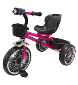 Велосипед трехколесный Slider, колеса EVA 10 и 8", фара, свет, звук, корзинка Велосипед трехколесный Slider, колеса EVA 10 и 8", фара, свет, звук, корзинка