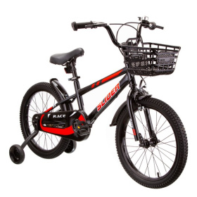 Велосипед двухколесный SLIDER, 18", черный Велосипед двухколесный SLIDER, 18", черный