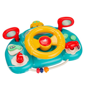 Игрушка Elefantino "Рулю сам", 7 звуков, 10 мелодий, световые эффекты, ключ зажигания, клаксон Игрушка Elefantino "Рулю сам", 7 звуков, 10 мелодий, световые эффекты, ключ зажигания, клаксон