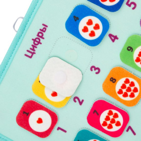 Набор развивающий Elefantino "Хочу все знать",8 страниц (элементы на липучках): цвета, формы и др. Набор развивающий Elefantino "Хочу все знать",8 страниц (элементы на липучках): цвета, формы и др.