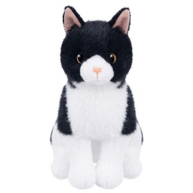 Игрушка мягконабивная ТМ "Relana" Кот черный с белым, 21 см, в/п 21*12*15 см Игрушка мягконабивная ТМ "Relana" Кот черный с белым, 21 см, в/п 21*12*15 см