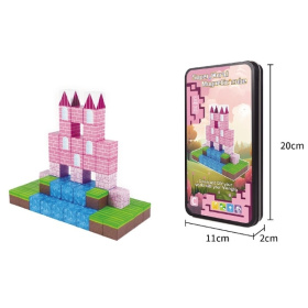 Конструктор магнитный, 32 кубика, размер кубика 2*2 см Конструктор магнитный, 32 кубика, размер кубика 2*2 см