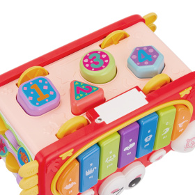 Развивающий игровой центр "Крабик" "Elefantino", пианино, пищалка, часики, игра с молоточком,рыбалка Развивающий игровой центр "Крабик" "Elefantino", пианино, пищалка, часики, игра с молоточком,рыбалка