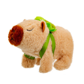 Игрушка мягкая "Капибара" Girl's club, ходит, звуковые эффекты Игрушка мягкая "Капибара" Girl's club, ходит, звуковые эффекты