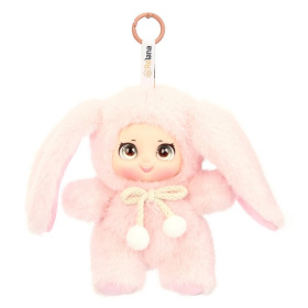 Сказочный персонаж розовый зайчик Мия, 15 см Сказочный персонаж розовый зайчик Мия, 15 см