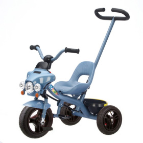 Велосипед 3-х колесный с ручкой управления, надувные колеса 8 и 10 дюймов Велосипед 3-х колесный с ручкой управления, надувные колеса 8 и 10 дюймов