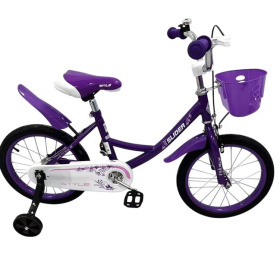 Велосипед 2-х колесный "Slider Style 16" с дополнительными колёсами Велосипед 2-х колесный "Slider Style 16" с дополнительными колёсами