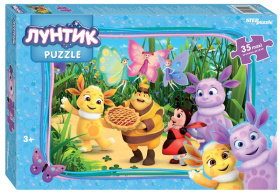 Мозаика "puzzle" 35 MAXI "Лунтик (new 1)" (Мельница) Мозаика "puzzle" 35 MAXI "Лунтик (new 1)" (Мельница)