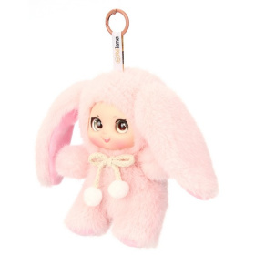 Сказочный персонаж розовый зайчик Мия, 15 см Сказочный персонаж розовый зайчик Мия, 15 см