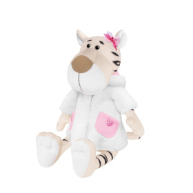 Мягкая игрушка "Белая Тигрица в Белой Шубке" 24 см Мягкая игрушка "Белая Тигрица в Белой Шубке" 24 см