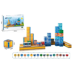 Конструктор магнитный, 74 кубика, размер кубика 2*2 см Конструктор магнитный, 74 кубика, размер кубика 2*2 см