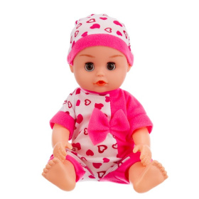 Пупс 25 см Girl's Club "Любимый малыш" с аксессуарами, пьет и писает Пупс 25 см Girl's Club "Любимый малыш" с аксессуарами, пьет и писает