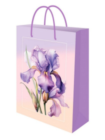 Optima Пакет подарочный с глянц.лам. 14x20x6,5см (МS) Нежный ирис, 128г (собс.разр.) Optima Пакет подарочный с глянц.лам. 14x20x6,5см (МS) Нежный ирис, 128г (собс.разр.)