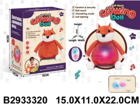 Светильник-ночник "Лисичка" 10 мелодий, мягкий свет Светильник-ночник "Лисичка" 10 мелодий, мягкий свет