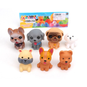 Набор для купания "Собачки", 7 шт. ПВХ Набор для купания "Собачки", 7 шт. ПВХ