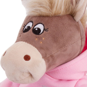 Игрушка мягконабивная ТМ "Relana" Лошадка в худи и юбке-пачке Жизель, 25 см Игрушка мягконабивная ТМ "Relana" Лошадка в худи и юбке-пачке Жизель, 25 см