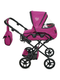 Коляска для кукол - трансформер, классическая 77*44*83 см Коляска для кукол - трансформер, классическая 77*44*83 см