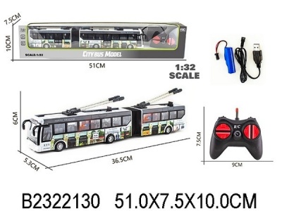 Троллейбус на пульте радиоуправления