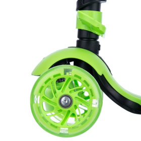 Самокат трехколесный Slider с ручкой управления, колеса светящиеся Самокат трехколесный Slider с ручкой управления, колеса светящиеся