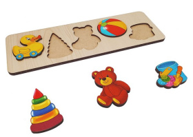 Пазл-рамка "Игрушки" Пазл-рамка "Игрушки"
