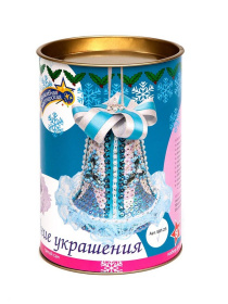 Набор для творчества "Колокольчик новогодний" из пайеток Набор для творчества "Колокольчик новогодний" из пайеток