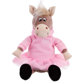 Игрушка мягконабивная ТМ "Relana" Лошадка в худи и юбке-пачке Жизель, 25 см Игрушка мягконабивная ТМ "Relana" Лошадка в худи и юбке-пачке Жизель, 25 см