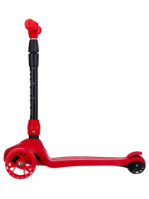 Самокат трехколесный со светящимися колесами Самокат трехколесный со светящимися колесами