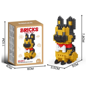 Конструктор "Овчарка" 180 деталей, размер: 3,5*5*7,8 см Конструктор "Овчарка" 180 деталей, размер: 3,5*5*7,8 см