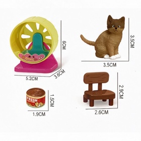 Игрушка Zooland "Мой любимец" котик с аксессуарами Игрушка Zooland "Мой любимец" котик с аксессуарами