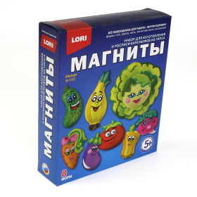 Фигурки на магнитах "Овощи"