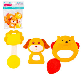 Набор "Погремушки" Elefantino 3 шт. Набор "Погремушки" Elefantino 3 шт.