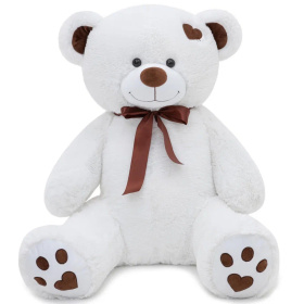 Игрушка мягкая "Медведь Тони", цвет: белый, 80 см Игрушка мягкая "Медведь Тони", цвет: белый, 80 см