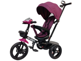 Велосипед трехколесный SLIDER, колёса EVA 12 и 10", фара, корзинка, сумочка Велосипед трехколесный SLIDER, колёса EVA 12 и 10", фара, корзинка, сумочка