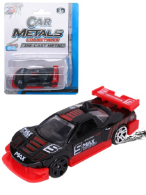 Машинка металлическая "Гоночный автомобиль-2" 1:64, 6 видов микс, на блистере Машинка металлическая "Гоночный автомобиль-2" 1:64, 6 видов микс, на блистере