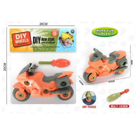 Игрушка-конструктор "Мотоцикл" Игрушка-конструктор "Мотоцикл"