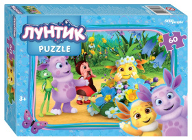 Мозаика "puzzle" 60 "Лунтик (new 1)" (Мельница) Мозаика "puzzle" 60 "Лунтик (new 1)" (Мельница)