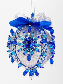 Новогодний шар "Сапфир" Новогодний шар "Сапфир"