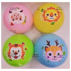 Мяч детский "мордашки животных", в ассортименте Мяч детский "мордашки животных", в ассортименте