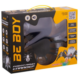 Робот-паук "Beboy" на пульте радиоуправления с паром Робот-паук "Beboy" на пульте радиоуправления с паром