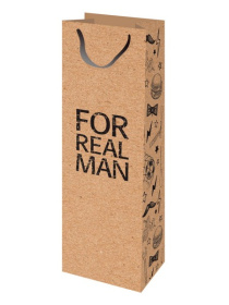 Пакет подар. из крафт-бумаги 12x36x8,5см(craft bottle) Настоящий мужчина,130г(соб.разр) Пакет подар. из крафт-бумаги 12x36x8,5см(craft bottle) Настоящий мужчина,130г(соб.разр)