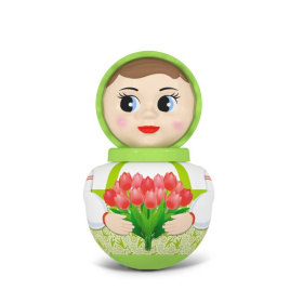 Неваляшка малая "Девочка" в коробке Неваляшка малая "Девочка" в коробке