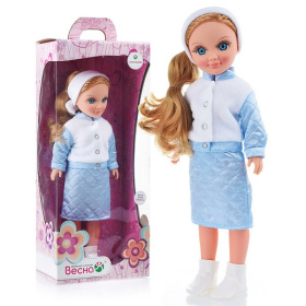Кукла Весна "Анастасия зима 2" озвученная, высота 42 см Кукла Весна "Анастасия зима 2" озвученная, высота 42 см