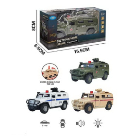 Машинка "Военная спецтехника" инерционная, в ассортименте Машинка "Военная спецтехника" инерционная, в ассортименте