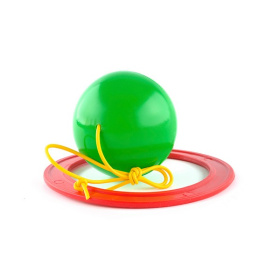 Игра "2 в1" (кольцеброс+поймай шарик) Игра "2 в1" (кольцеброс+поймай шарик)