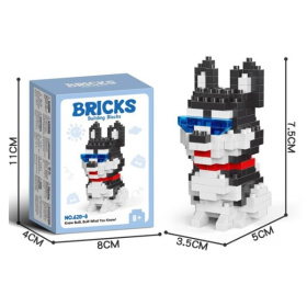 Конструктор "Хаски" 180 деталей, размер: 7,5*5*3,5 см Конструктор "Хаски" 180 деталей, размер: 7,5*5*3,5 см