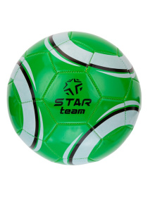 Мяч футбольный "STAR Team" PVC, 5 цв. в ассорт. (оранж. красн. зелен. желт. бел.), диаметр 22 см. Мяч футбольный "STAR Team" PVC, 5 цв. в ассорт. (оранж. красн. зелен. желт. бел.), диаметр 22 см.