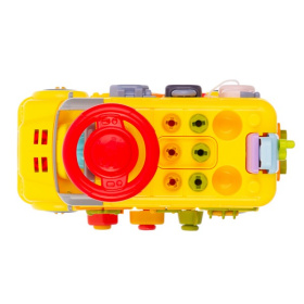 Набор развивающий Elefantino "Юный механик", в комплекте: гаечный ключ, отвертка, съемный двигатель Набор развивающий Elefantino "Юный механик", в комплекте: гаечный ключ, отвертка, съемный двигатель