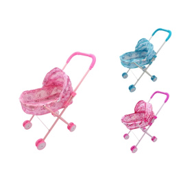 Коляска для кукол, металлическая, размер: 54,5*25*52 см, 3 вида в ассортименте Коляска для кукол, металлическая, размер: 54,5*25*52 см, 3 вида в ассортименте