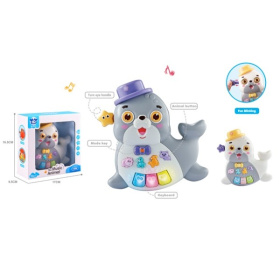 Игрушка развивающая "Морской котик" световые и звуковые эффекты, 2 вида в ассортименте Игрушка развивающая "Морской котик" световые и звуковые эффекты, 2 вида в ассортименте